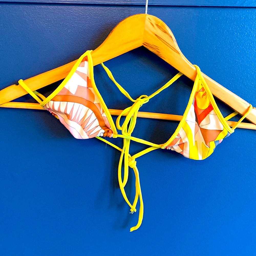 Authentic Pucci String Bikini Top